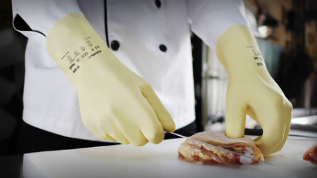 Manusi de protectie chimica Ansell ALPHATEC 87-600, latex [2]