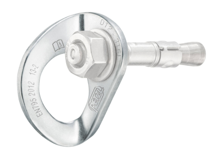 Ancora Petzl COEUR HCR 12mm P36Ah 12, otel inoxidabil, ureche de spit pentru medii corozive sau saline [1]