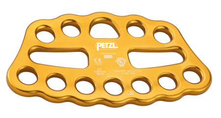 Ancora Petzl PAW L Black G063Ca01, aluminiu, compatibila cu sisteme de ancore multiple [2]
