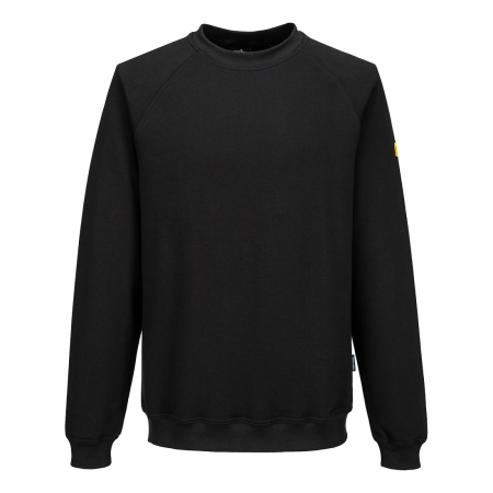 Imbracaminte de lucru - Bluza clasica antistatica Portwest AS24 ESD, 96% bumbac, 4% fibra carbon, 300 gr/mp