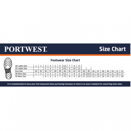Pantofi de protectie Portwest FW15 SAFETY TRAINER S1, bombeu metalic [1]