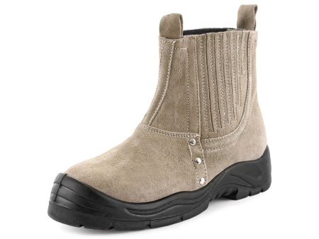 Bocanci de lucru fara bombeu O1+O2 - Bocanci de lucru Canis CXS 2112 WORK KALE O1 FO HRO SR, fara bombeu