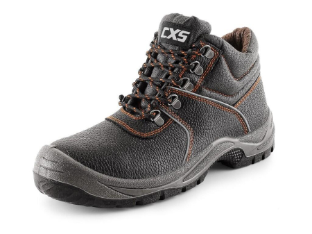 Bocanci de lucru fara bombeu O1+O2 - Bocanci de lucru Canis CXS 2113 STONE APATIT O2 FO SRC, fara bombeu