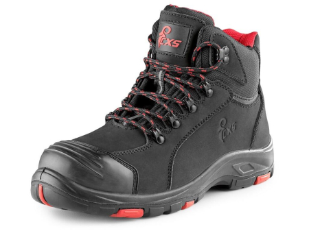 Bocanci de lucru fara bombeu O1+O2 - Bocanci de lucru Canis CXS 2114 ROCK DIORIT O2 FO SC SR HRO, fara bombeu