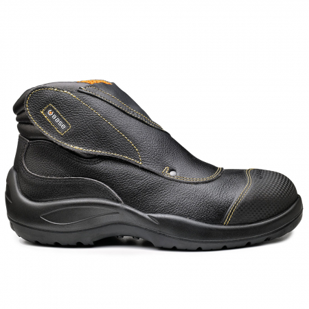 Incaltaminte de protectie - Bocanci de protectie Base B0410 WELDER S3 HRO SRA, cu bombeu metalic si lamela