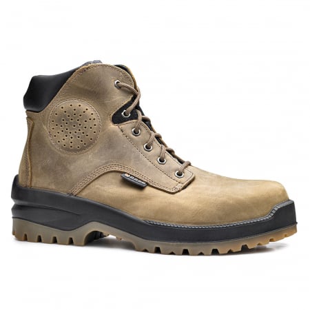Incaltaminte de protectie - Bocanci de protectie Base B0712 Buffalo Top S3 HRO CI HI, cu bombeu nemetalic si lamela