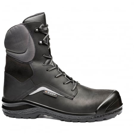 Incaltaminte de protectie - Bocanci de protectie Base B0835 BE-GREY TOP S3, cu bombeu nemetalic si lamela