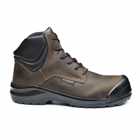 Incaltaminte de protectie - Bocanci de protectie Base B0883 Be-Browny Top / Be-Jetty Top S3, cu bombeu nemetalic si lamela