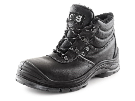 Bocanci S3 (cu bombeu si lamela, piele hidrofobizata) - Bocanci de protectie Canis CXS 2310 SAFETY STEEL NICKEL S3 SRC, cu bombeu metalic si lamela