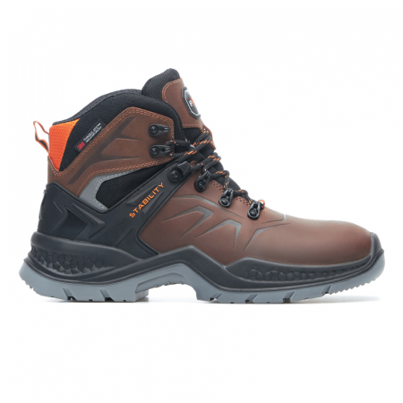 Bocanci de protectie Exena EVEREST BROWN S3 CI WR SRC, cu bombeu din compozit si lamela [2]