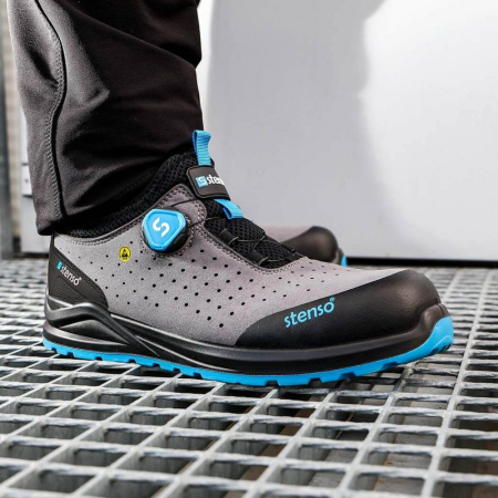 Bocanci de protectie Stenso JETT S1PS ESD, cu bombeu fibra de sticla si lamela kevlar [1]