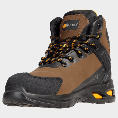 Incaltaminte de protectie - Bocanci de protectie Stenso RULER S3S SR, cu bombeu fibra de sticla si lamela