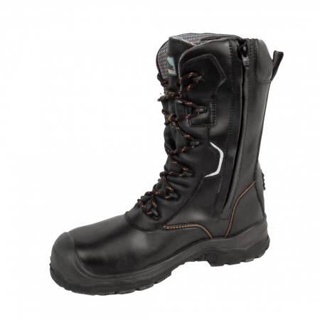Incaltaminte de protectie - Bocanci inalti de protectie Portwest FD01 Traction S3 CI, cu bombeu compozit si lamela