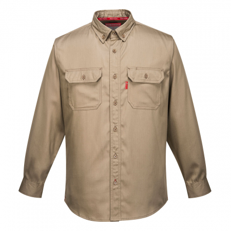 Imbracaminte de lucru - Camasa ignifuga Portwest BIZFLAME FR89,  88% bumbac, 12% nailon, 237g