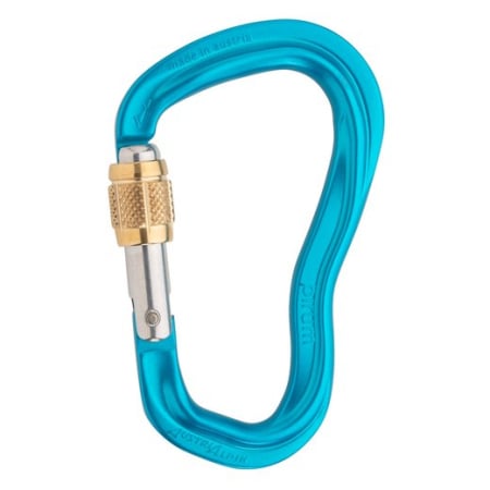 Carabiniere inchidere prin infiletare - Carabiniera AustriAlpin PIRUM kc13b-b-Gi 30Kn Sl, aluminiu, cu inchidere prin infiletare