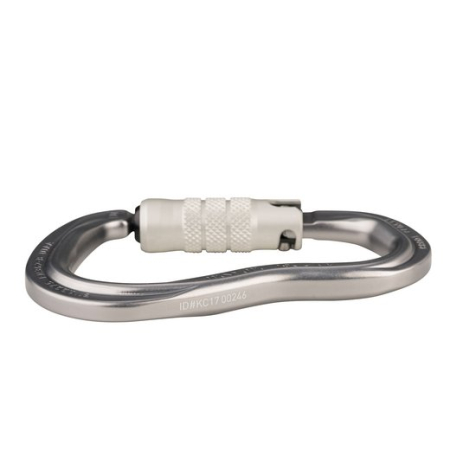 Carabiniera AustriAlpin PIRUM kc13b-g-Id 30Kn, aluminiu, cu inchidere automata in 2 miscari [1]