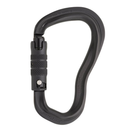 Carabiniere inchidere automata - Carabiniera AustriAlpin PIRUM kc35B3-X-Id Sl, aluminiu, tip D cu inchidere automata in 3 miscari