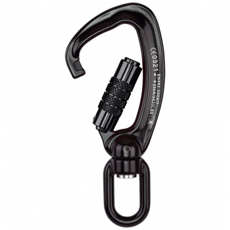 Carabiniere din aluminiu - Carabiniera din aluminiu Vertiqual NEMO 0328, 25 kN, 170g, 180/76 mm