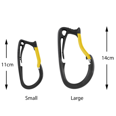 Carabiniera Petzl CARITOOL L  P042AA01, plastic, max 15kg, compatibil cu TOOLBAG si TOOLEASH [3]