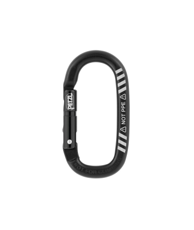 Echipament pentru lucru la inaltime - Carabiniera Petzl  MINO tip breloc M007Aa00, NON PPE, max 400 kg, aluminiu, compatibila cu  lonja TOOLEASH