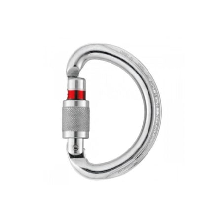 Carabiniere inchidere prin infiletare - Carabiniera Petzl Omni SL M37 Sl, tip Demirond din aluminiu, cu inchidere prin infiletare