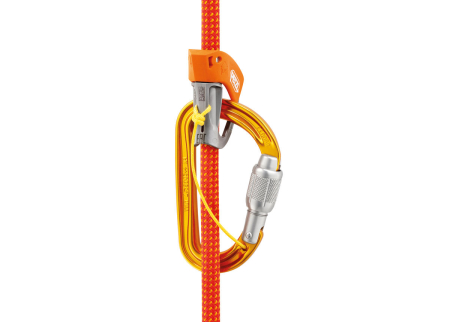 Carabiniera Petzl SM'D SL tip D M39A Sl, aluminiu, cu inchidere prin infiletare [3]