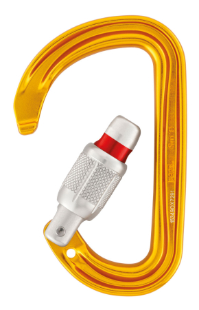 Carabiniera Petzl SM'D SL tip D M39A Sl, aluminiu, cu inchidere prin infiletare [2]