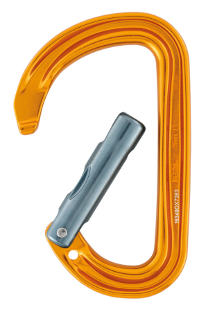 Carabiniera Petzl SM'D WALL tip D poarta dreapta M39A S, aluminiu, fara siguranta [1]