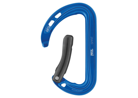 Carabiniera Petzl SPIRIT poarta indoita M061Ab00, aluminu, fara siguranta [1]