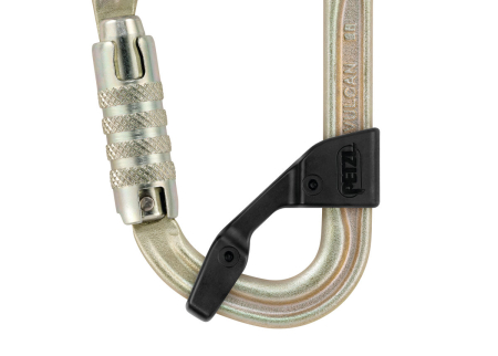 Carabiniera Petzl Vulcan TL tip D M073Ba00, otel, cu inchidere automata in 3 miscari [1]