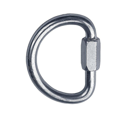 Echipament pentru lucru la inaltime - Carabiniera Singing Rock Demirond BIG D K82310Z 10mm, otel, 45kN, 153g, inchidere prin infiletare