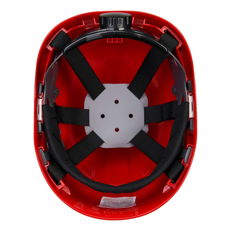 Casca de protectie Portwest PS52, lucru la inaltime, alpinism, ABS, marime ajustabila 52-63cm, pentru electricieni 1000Vac sau 1500Vdc [1]