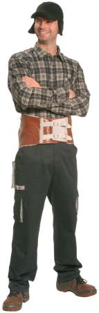 Accesorii echipamente protectie - Centura protectie spate si rinichi cu captuseala termorezistenta Coverguard