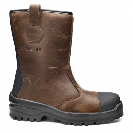 Cizme de protectie S3 - Cizme de protectie Base B0745 Elk S3, cu bombeu nemetalic si lamela
