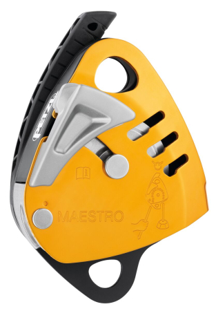 Coborator Petzl Maestro L 12.5 to 13 mm D024Ba00, compatibil cu coarda VECTOR [0]