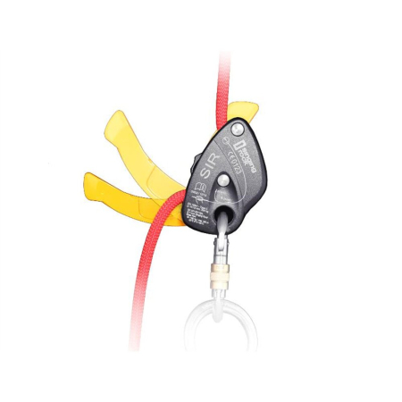 Coborator Singing Rock SIR K032SIR00, 365g, max. 225kg, compatibil cu coarda statica Tendon si CONTRA [4]