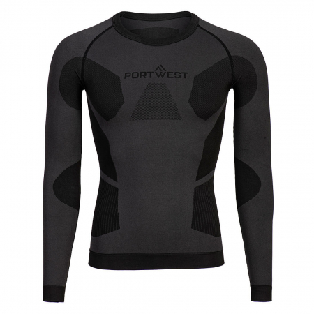 Imbracaminte de lucru - Bluza de corp Portwest DYNAMIC AIR BASELAYER B173, 60% poliamida 35% poliester 5% elastan