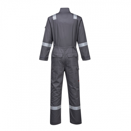 Combinezon ignifug Portwest BIZFLAME ULTRA FR93, 80% bumbac, 19% poliester, 1% fibra de carbon, 340g [1]