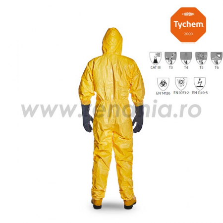 Combinezon de protectie chimica DuPont TYCHEM C [5]