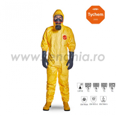 Combinezon de protectie chimica DuPont TYCHEM C [2]