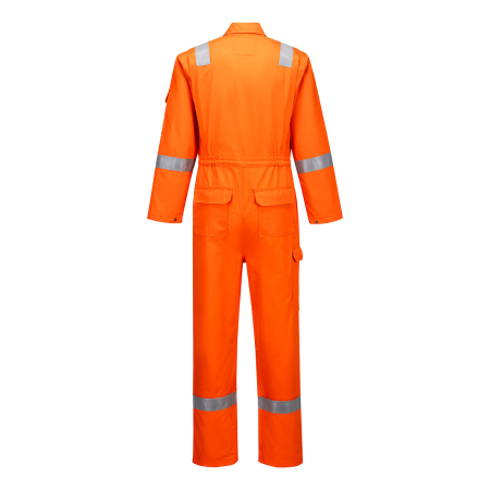 Combinezon ignifug Portwest ABERDEEN FF50, antistatic, 99% bumbac, 1% fibra de carbon, 350g [2]