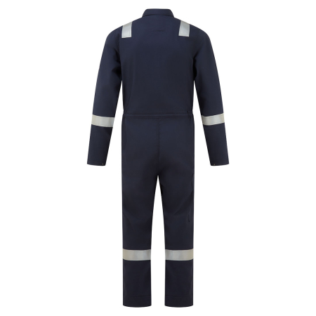 Combinezon ignifugat cu benzi reflectorizante Portwest BZ506 BIZWELD, 100% bumbac, 330 gr/mp [1]