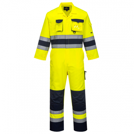 Combinezon reflectorizant Portwest TX55 NANTES, 65% poliester, 35% bumbac, 245 gr/mp-APROV 12.04 SI 03.05 [0]