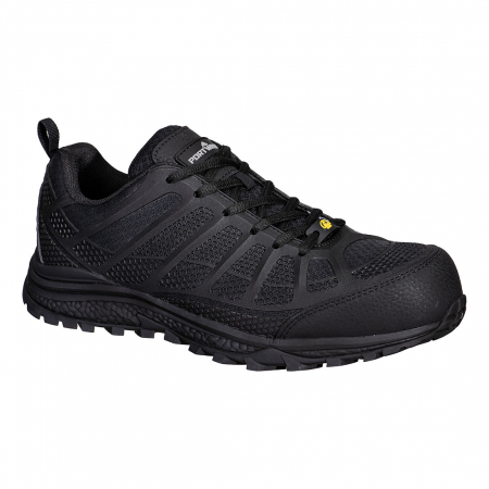 Incaltaminte de protectie - Pantofi de protectie Portwest FT46 S1PS ESD SR FO, cu bombeu din compozit si lamela