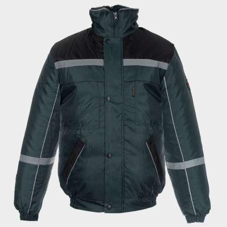 Costum salopeta cu pieptar de iarna Stenso COLLINS WINTER GREY, 100% poliester, 110 gr/mp [9]