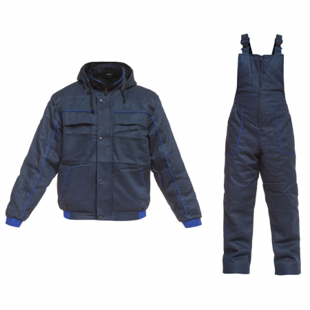 Costume salopeta vatuite - Costum salopeta vatuit TORNADO, 100% bumbac, 240 g/mp