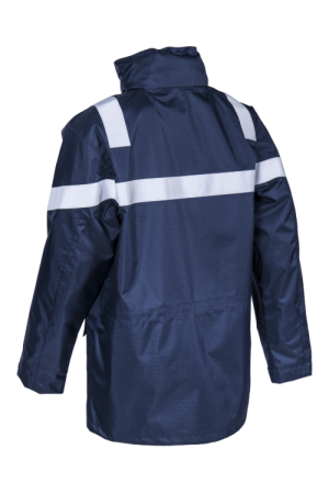 Scurta de ploaie ignifuga Coverguard DAGDA, 98% poliester, 2% fibre antistatice, 250gr/mp [1]