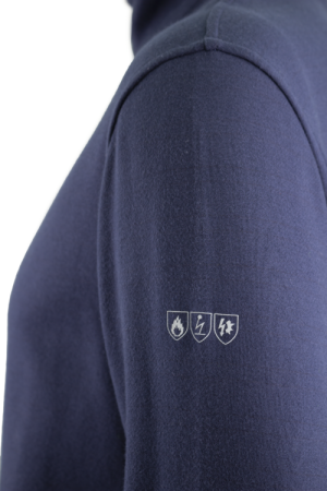 Jacheta de lucru Coverguard LUG multirisc, 60% modacrilic, 39% bumbac, 1% fibre antistatice, 300gr/mp [2]