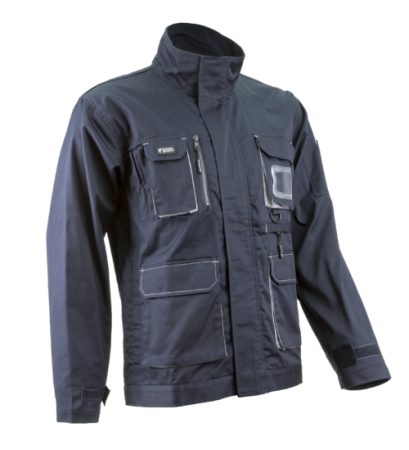 Imbracaminte de lucru - Jacheta de lucru Coverguard NAVY II, 60% bumbac, 40% poliester, 245gr/mp