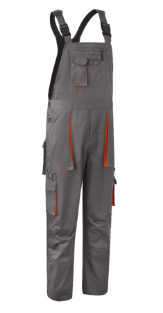 Imbracaminte de lucru - Pantaloni salopeta cu pieptar Coverguard PADDOCK II, 60% bumbac, 40% poliester, 245gr/mp